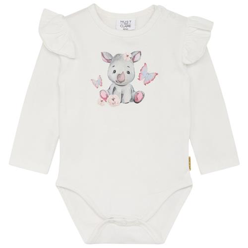 Hust&Claire Bri Babybody Elfenben | Hvid | 80 cm