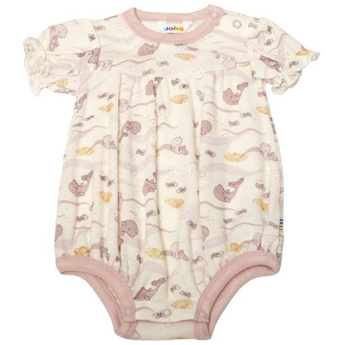 Se Joha Mønstret Romper Lyserød 90 cm  Lyserød  90 cm  kvinde ved Babyshop