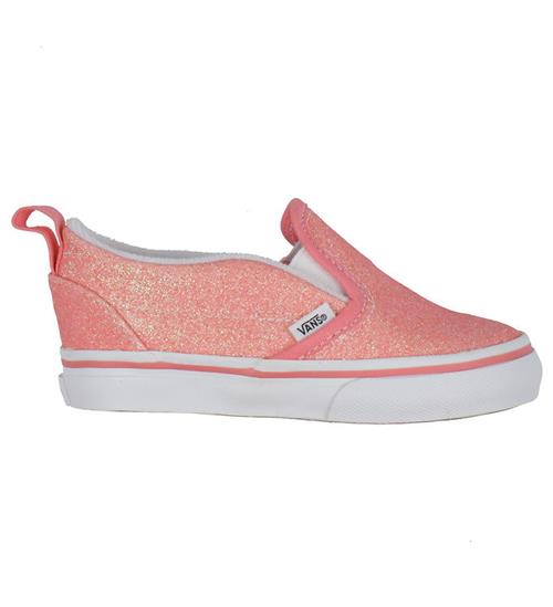 Se Vans Sko - TD Slip-On - Glitter Pink ved KidsWorld