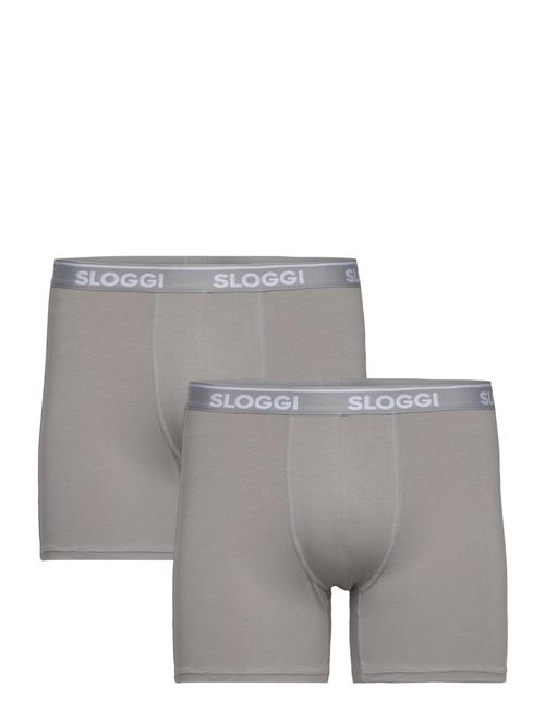 sloggi Sloggi Men Go Abc Short 2P Sloggi Grey