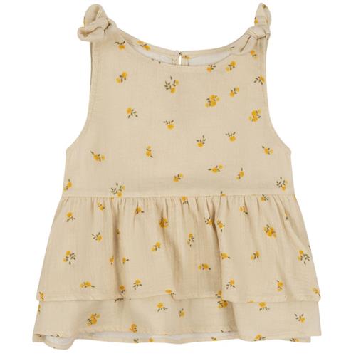 Konges Sløjd Coco Blomstret Tanktop Bonderose Soleil | Gul | 18 months