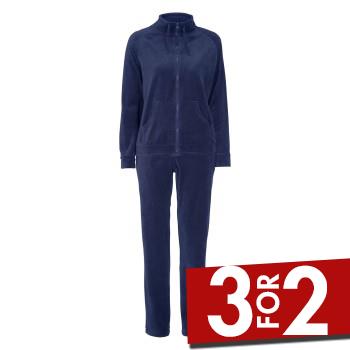 Se Damella Loungewear Set Marineblå Medium Dame ved Timarco