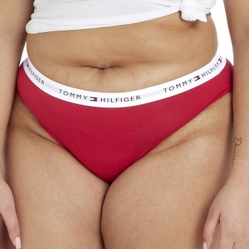 Tommy Hilfiger Trusser Curve Icons Logo Waistband Brief Rød 3XL Dame