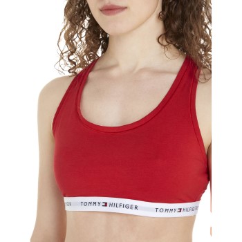 Tommy Hilfiger Bh Curve Icons Racer Back Unpadded Bra Rød XX-Large Dame