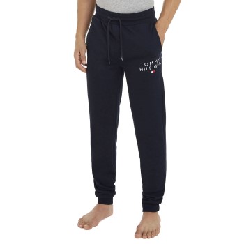 Se Tommy Hilfiger Original Logo Lounge Joggers Marineblå Medium Herre ved Timarco