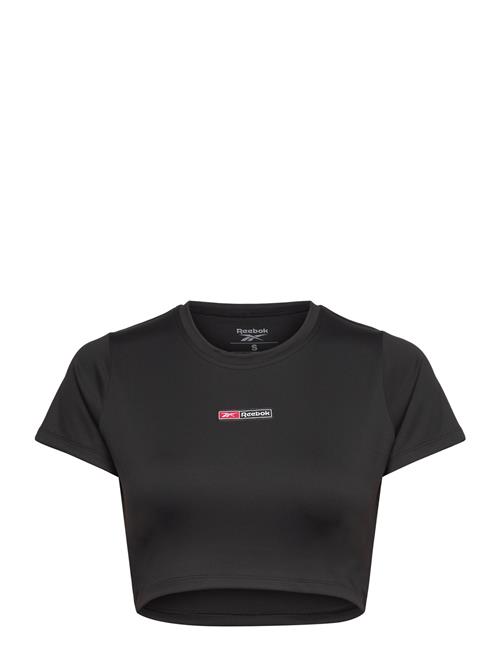 Se Reebok Performance Lux Bold Crop Tee Reebok Performance Black ved Booztlet