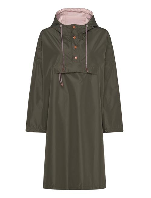 Becksöndergaard Solid Rain Poncho Becksöndergaard Khaki