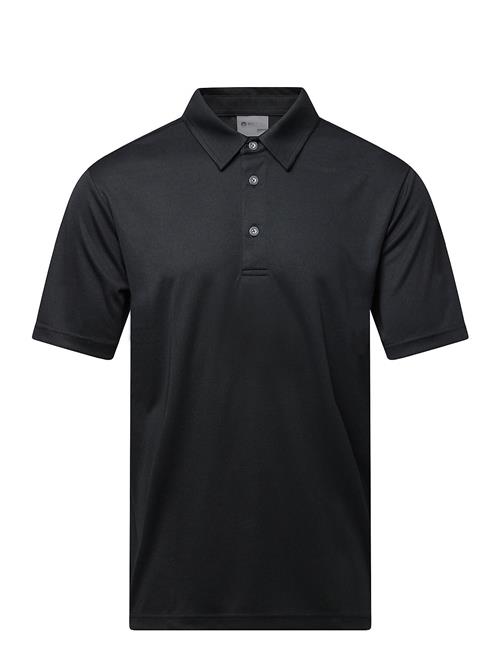 BACKTEE Mens Performance Polo BACKTEE Black