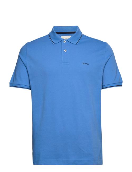 GANT Tipping Ss Pique Polo GANT Blue