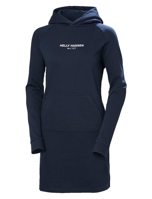 Helly Hansen W Core Hoodie Dress Helly Hansen Navy