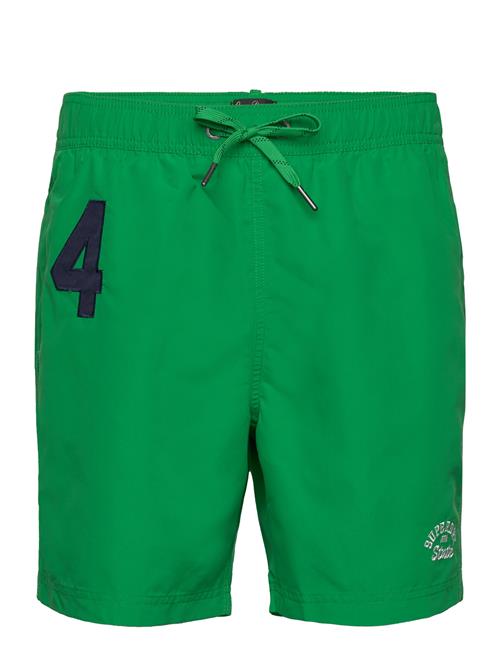 Superdry Vintage Polo 17Inch Swim Short Superdry Green