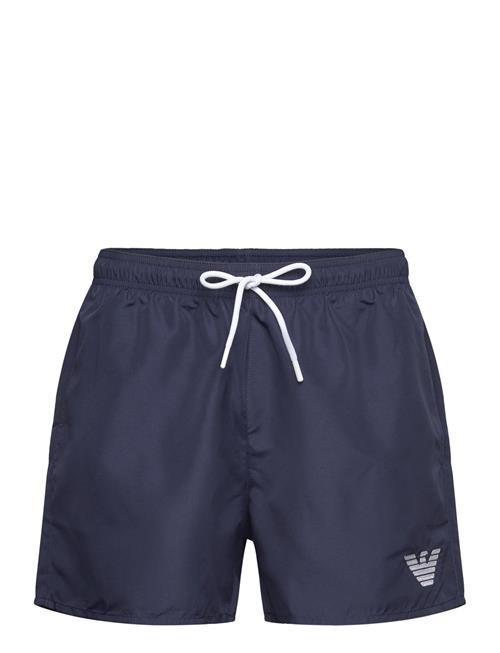 Emporio Armani Mens Woven Boxer Emporio Armani Navy