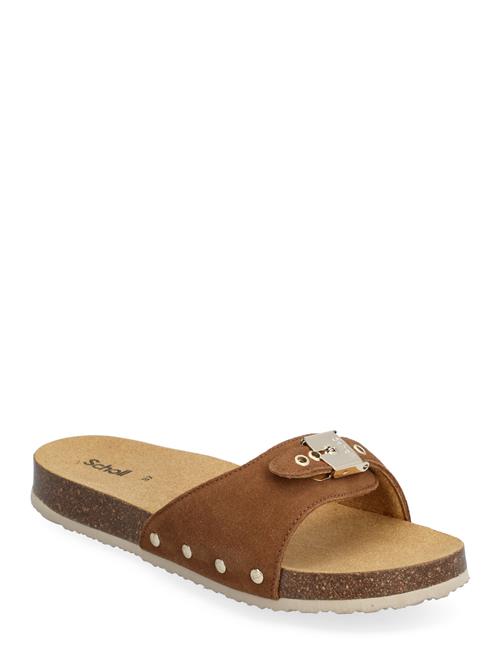 Scholl Sl Pescura Margot Suede Scholl Brown