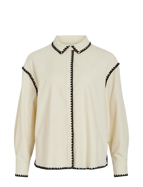 Vila Virise L/S Shirt Vila Cream