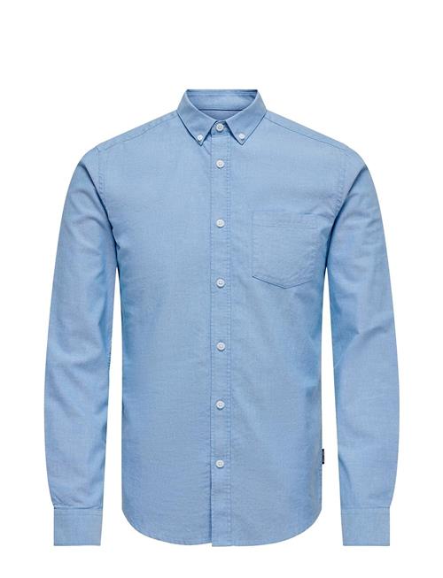 ONLY & SONS Onsremy Ls Reg Wash Oxford Shirt ONLY & SONS Blue