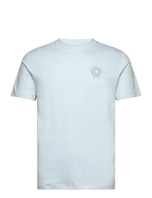 Lindbergh Photo Print Tee S/S Lindbergh Blue