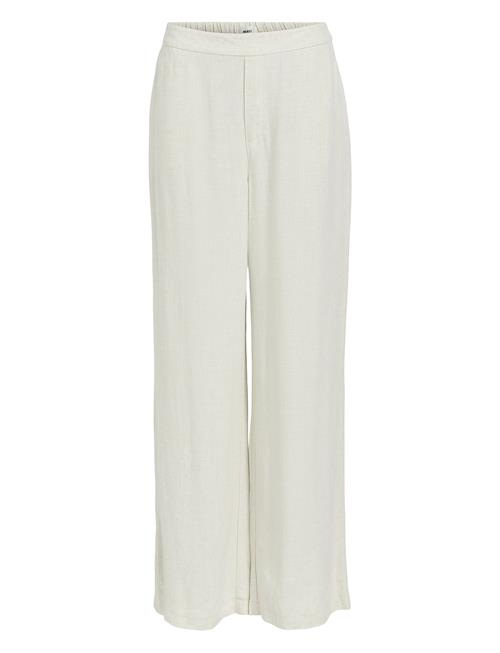 Object Objsanne Aline Wide Pant Noos Object Cream