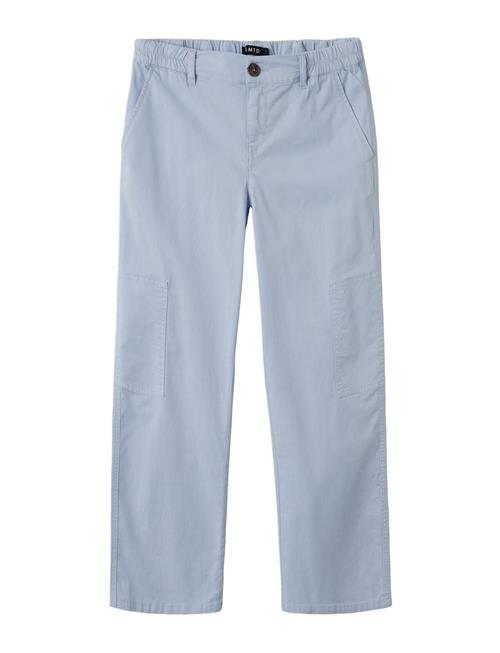 LMTD Nlfflip Twi Lw Wide Cargo Pant LMTD Blue