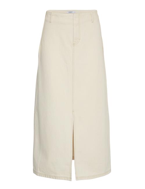 MSCH Copenhagen Mschphelina Ida Hw Denim Skirt MSCH Copenhagen Cream