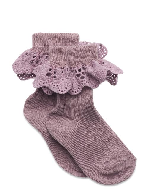 mp Denmark Lisa Socks - Lace Mp Denmark Purple