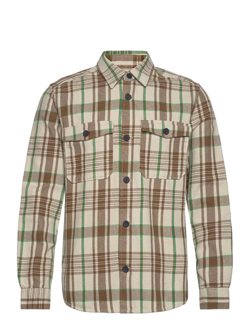 ONLY & SONS Onsmilo Ovr Ctn Check Ls Shirt Noos ONLY & SONS Brown