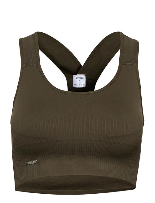 Se aim´n High Support Ribbed Bra Aim´n Green ved Booztlet