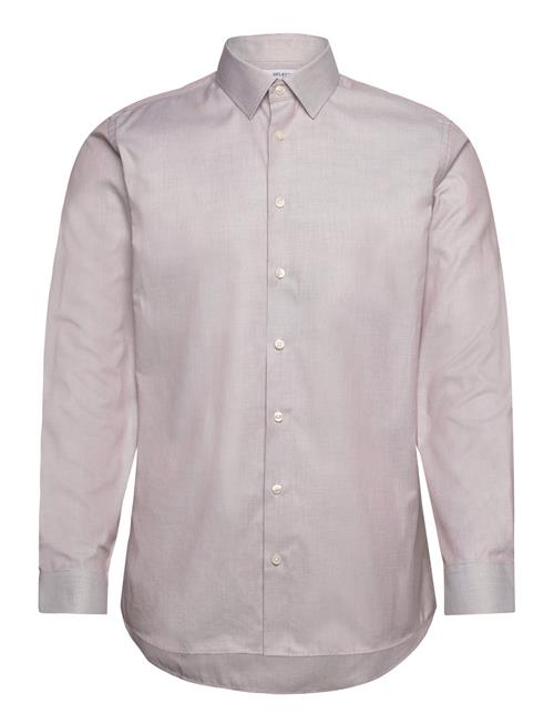 Slhslimethan Shirt Ls Classic Selected Homme Pink