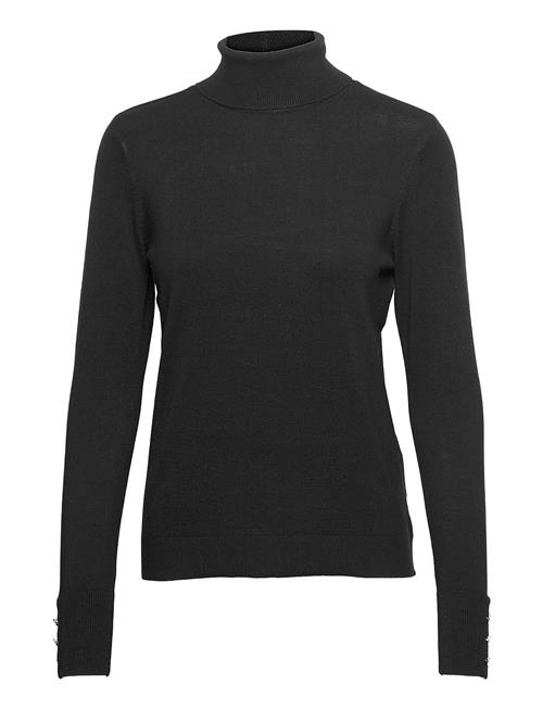 Se Vila Vijeneve Button L/S Knit Top/Su - Noos Vila Black ved Booztlet