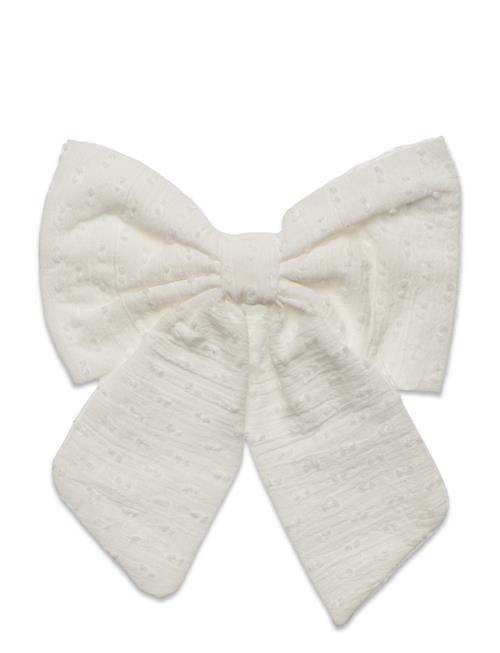 Mango Bow Hairclip Mango White