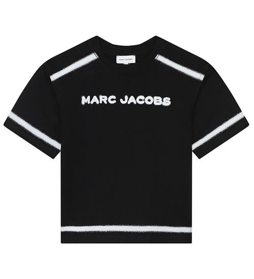 Little Marc Jacobs Little Marc Jacobs T-shirt - Sort m. Hvid