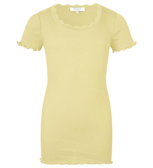 Se Rosemunde Rosemunde T-Shirt - Silke/Bomuld - Lemon Creme ved KidsWorld