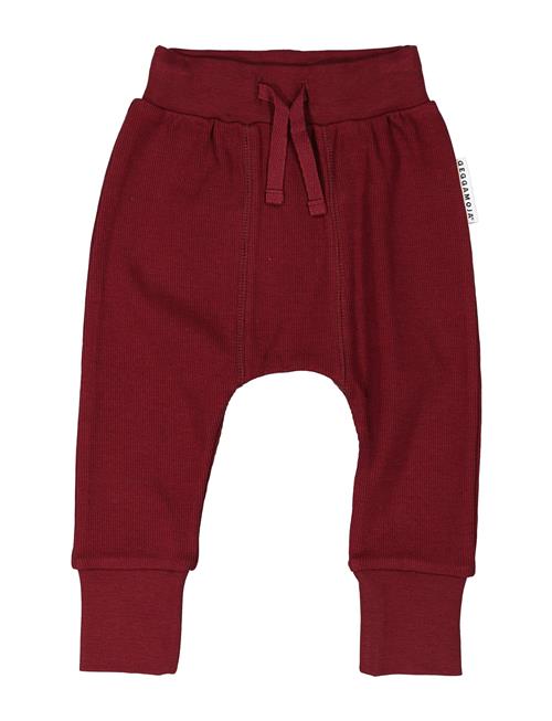 Geggamoja Baby Pant Geggamoja Burgundy