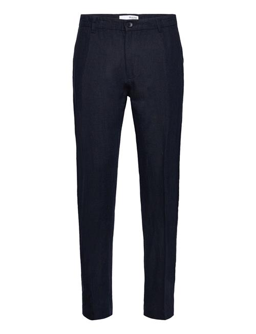 Selected Homme Slh196-Straight Mads Linen Pant Noos Selected Homme Blue