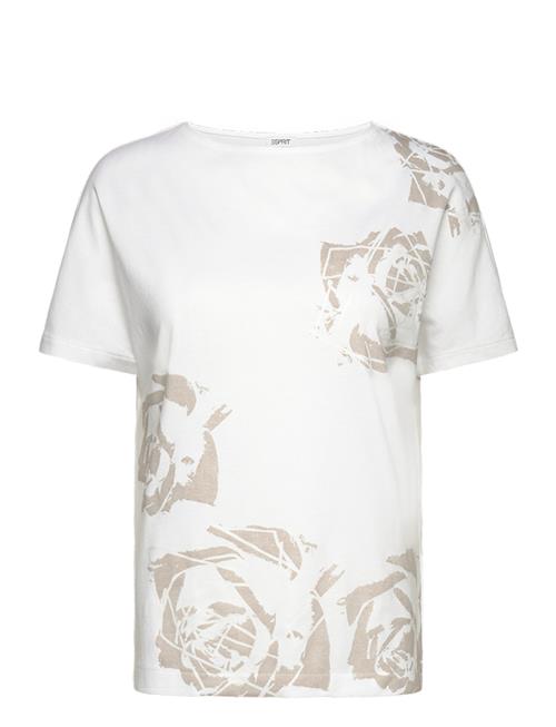 Se Esprit Casual T-Shirts Esprit Casual White ved Booztlet