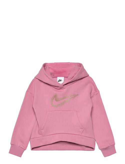 Se Nike Fleece Hoodie Nike Pink ved Booztlet