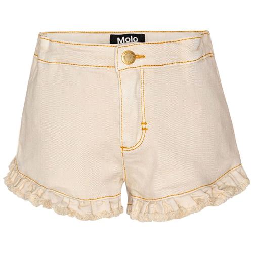 Se Molo Agnetha Shorts Summer Sand | Beige | 122 cm ved Babyshop