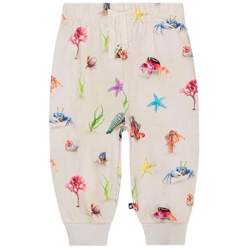 Se Molo GOTS Simeon Joggingbukser Hermit Crab | Beige | 86 cm ved Babyshop