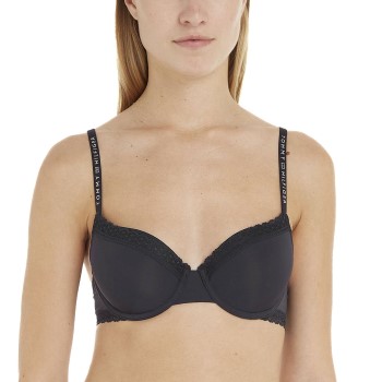 Tommy Hilfiger Bh Demi Cup Bra Sort A 80 Dame