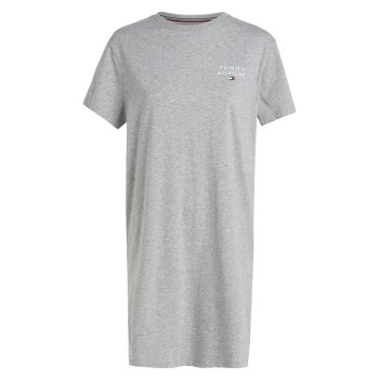 Tommy Hilfiger Half Sleeve Nightdress Lysegrå bomuld Small Dame