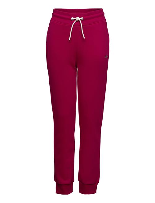 Se GANT Shield Sweat Pant GANT Pink ved Booztlet