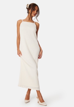 BUBBLEROOM Structure Strap Dress Offwhite XS