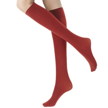 Oroblu Strømpebukser Mi Bas Opaque 50 Knee Socks Rød nylon One Size Dame