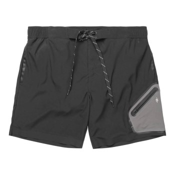 Panos Emporio Badebukser Tech Boardshorts Sort polyamid Medium Herre