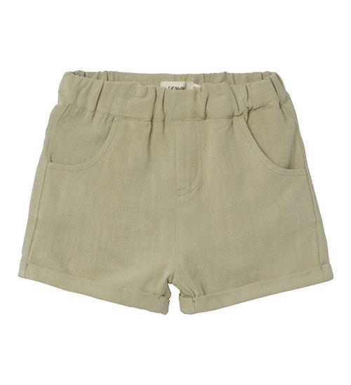 Lil Atelier Lil' Atelier Shorts - Loose - NmmDolie - Moss Gray