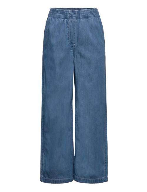 Se Tom Tailor Wide Leg Light Denim Pants Tom Tailor Blue ved Booztlet