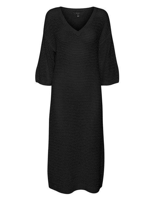 Vero Moda Vmmadera 3/4 Calf Dress Boo Vero Moda Black