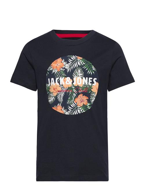 Se Jack & Jones Jjchill Shape Tee Ss Crew Neck Jnr Jack & J S Black ved Booztlet