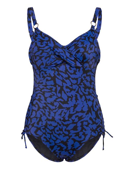 Hope Bay Uw Twist Front Swimsuit With Adjustable Leg Fantasie Blue