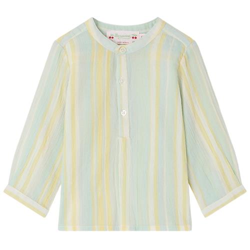 Se Bonpoint Polisson Skjorte Lagoon Green | Grønn | 18 months ved Babyshop