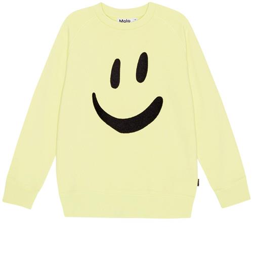 Se Molo GOTS Mike Sweatshirt Sour Lemon | Gul | 116 cm ved Babyshop